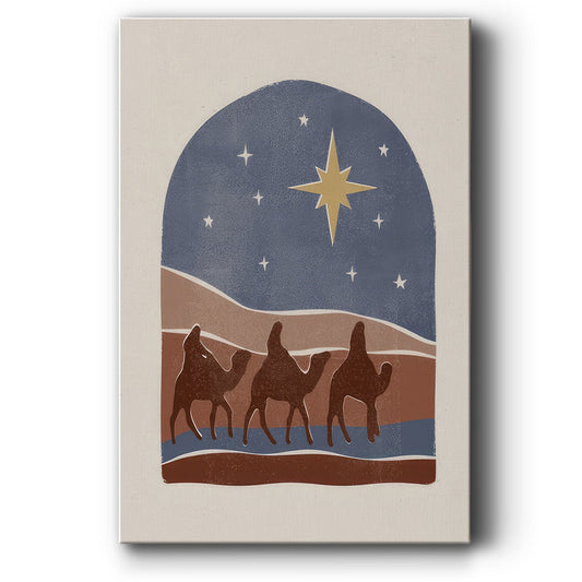 Boho Nativity II - Gallery Wrapped Canvas