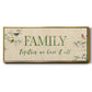 Family Together - Floater Framed Canvas Print