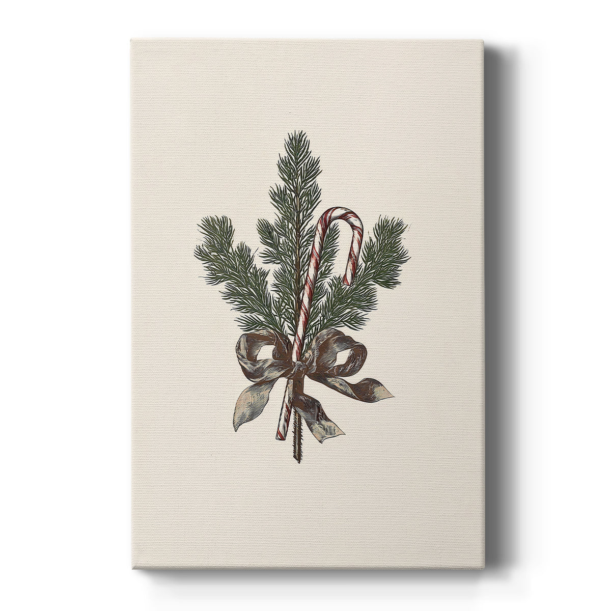 Pearled Carol of Nativity - Canvas Art Print