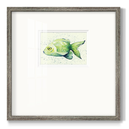 Speckled Freshwater Fish I Premium Framed Print Double Matboard