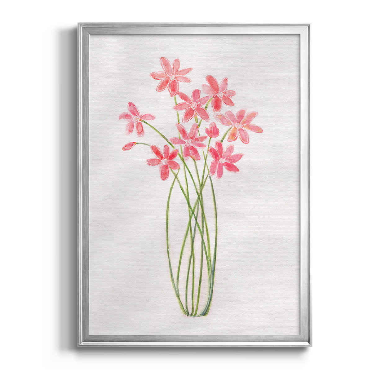 Intertwined Bouquet II - Modern Framed Canvas Print