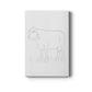 Limousin Cattle IV  Premium Gallery Wrapped Canvas - Ready to Hang