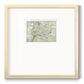 Blossoms & Spring Rain - Double Matboard Framed Print