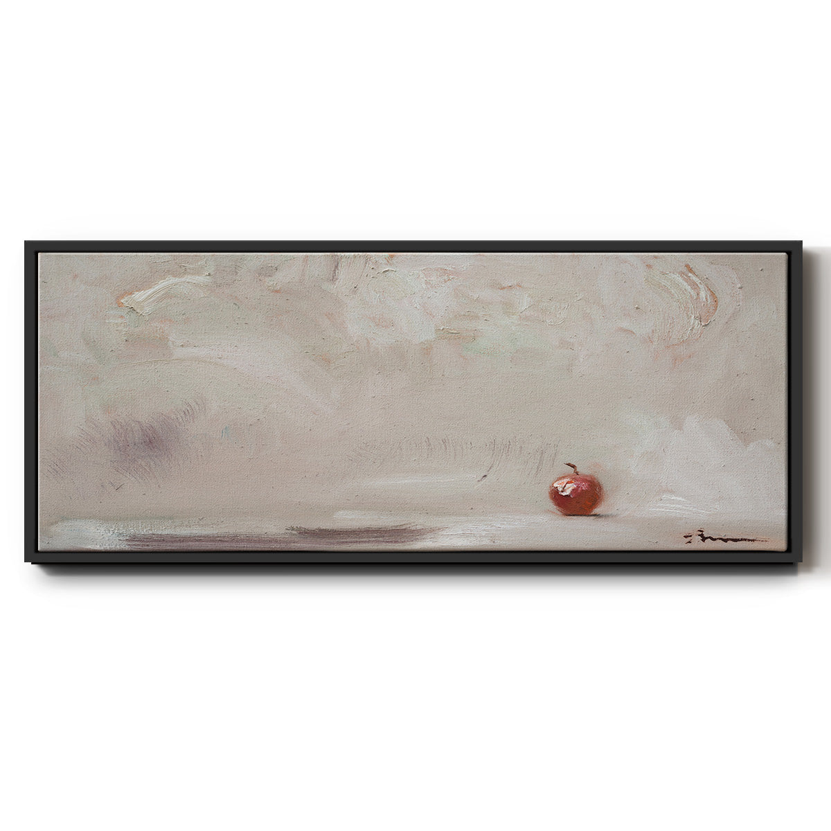 Crabby Apple - Floater Framed Canvas Print