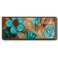 Garden Glow I - Floater Framed Canvas Print
