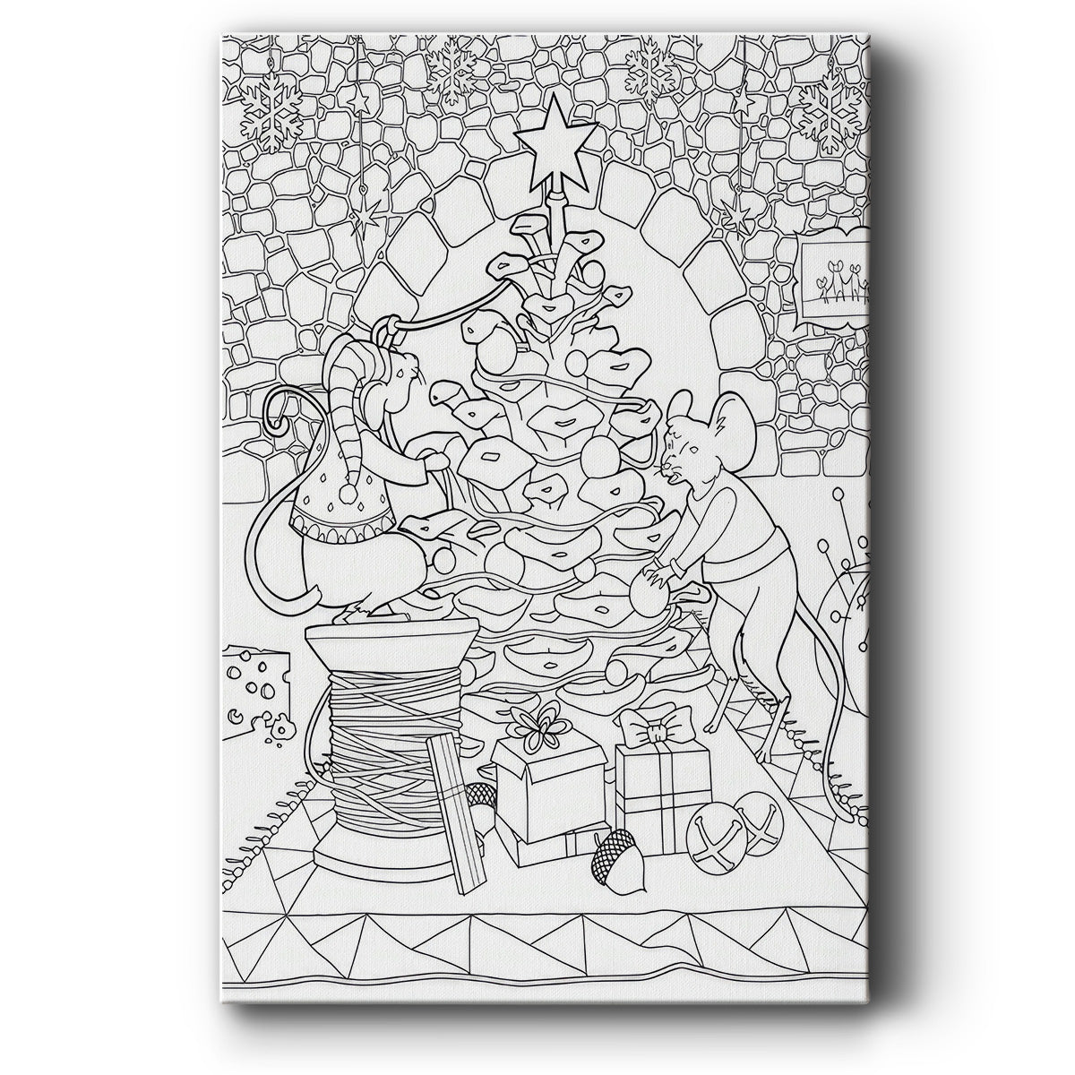 Creatures Stirring - Gallery Wrapped Canvas