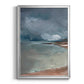 Sea Glass Storm I - Modern Framed Canvas Print