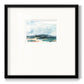 Pastel Vista I Premium Framed Print Double Matboard