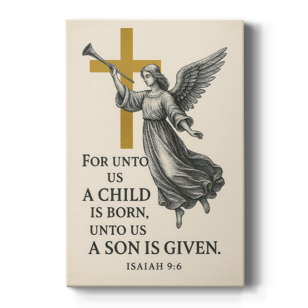 Sugar Blessing of Candle - Canvas Art Print