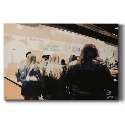 Late Night Queue - Canvas Art Print