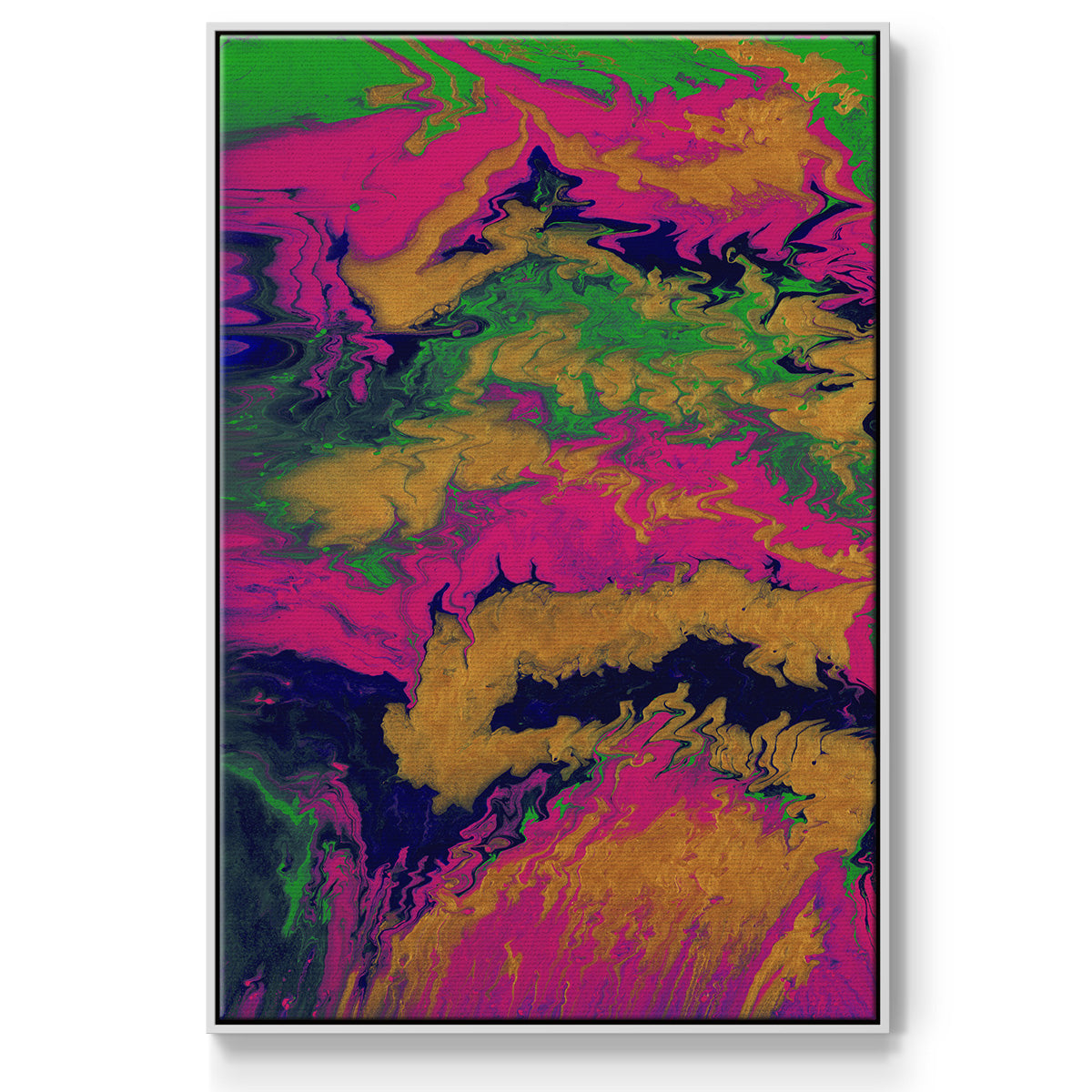 M48 - Framed Premium Gallery Wrapped Canvas L Frame - Ready to Hang