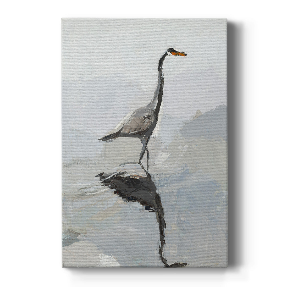 Heron - Canvas Art Print