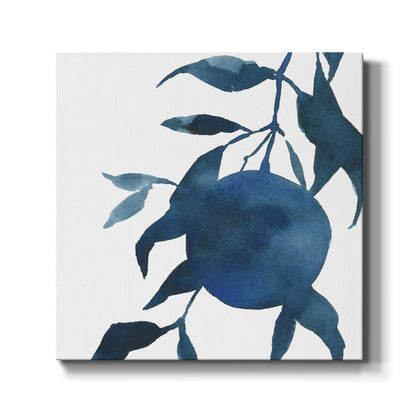 Indigo Oranges I - Canvas Art Print