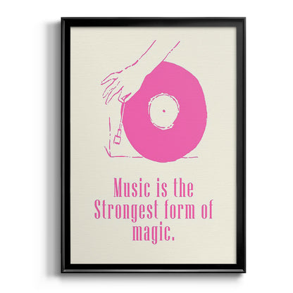 Sweet Melody IV - Modern Framed Canvas Print