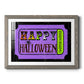 Happy Halloween Ticket - Barnwood Framed Art Print