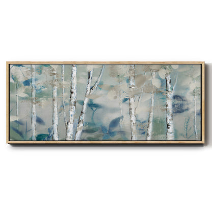 Zen Forest I - Floater Framed Canvas Print