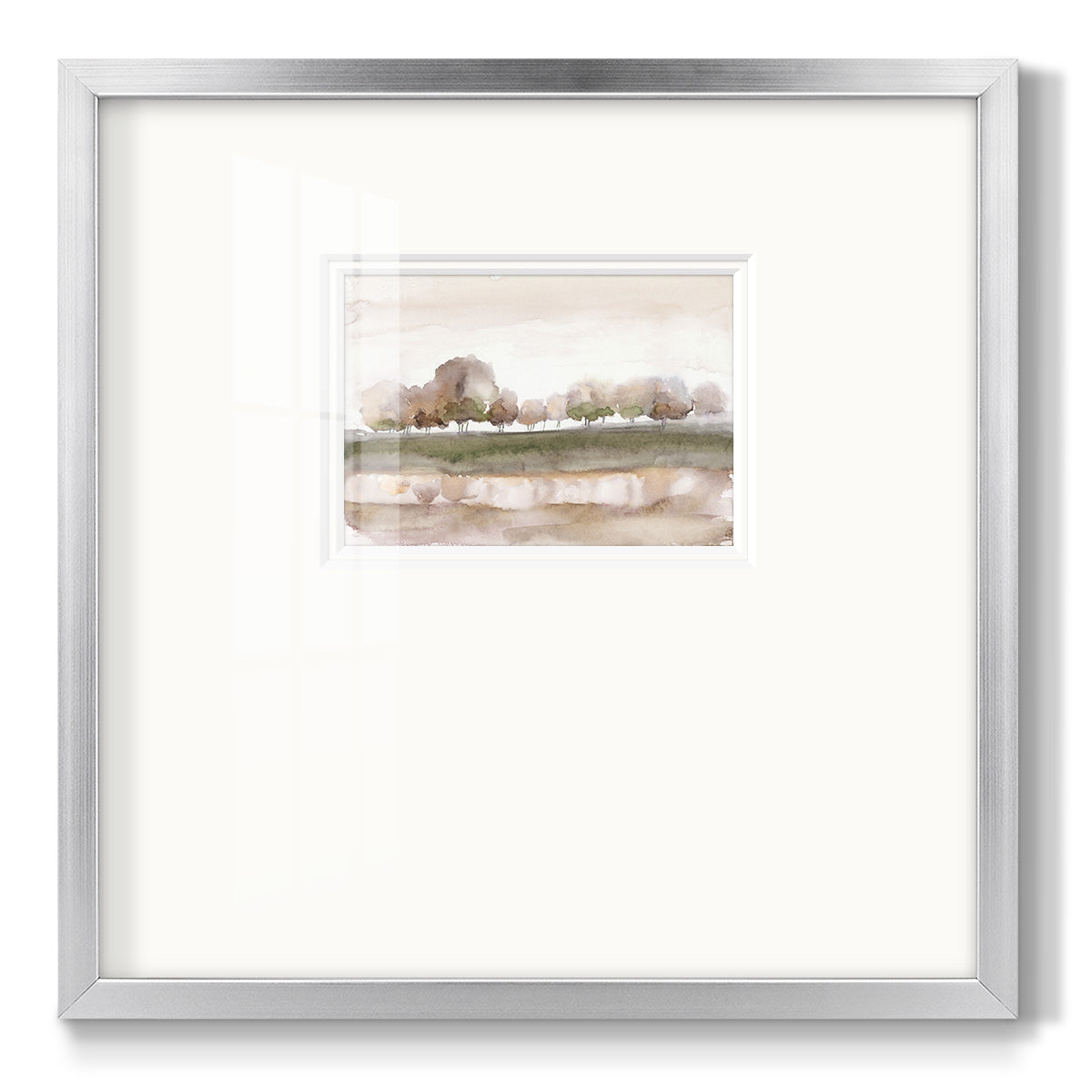 Soft Welcome Spring - Double Matboard Framed Print