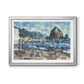 Evening in Cannon Beach - Modern Framed Art Print