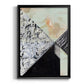 Tiles & Texture Abstract Angles I - Modern Framed Canvas Print