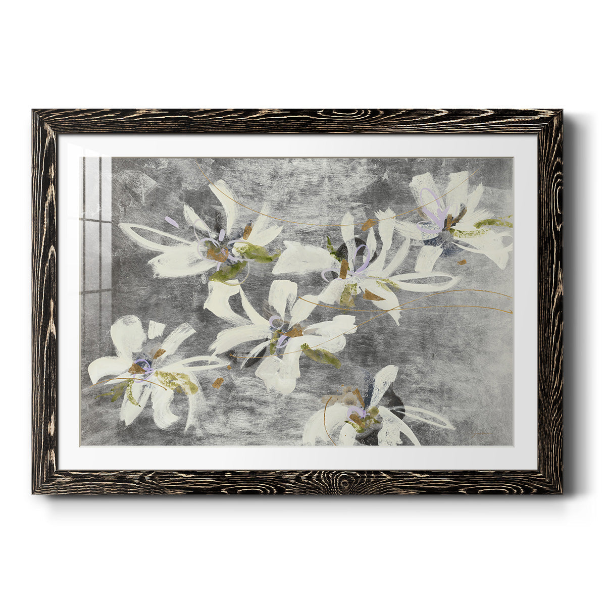 Reading the Tea Leaves - Barnwood Framed Art Print