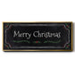 Merry Christmas - Floater Framed Canvas Print