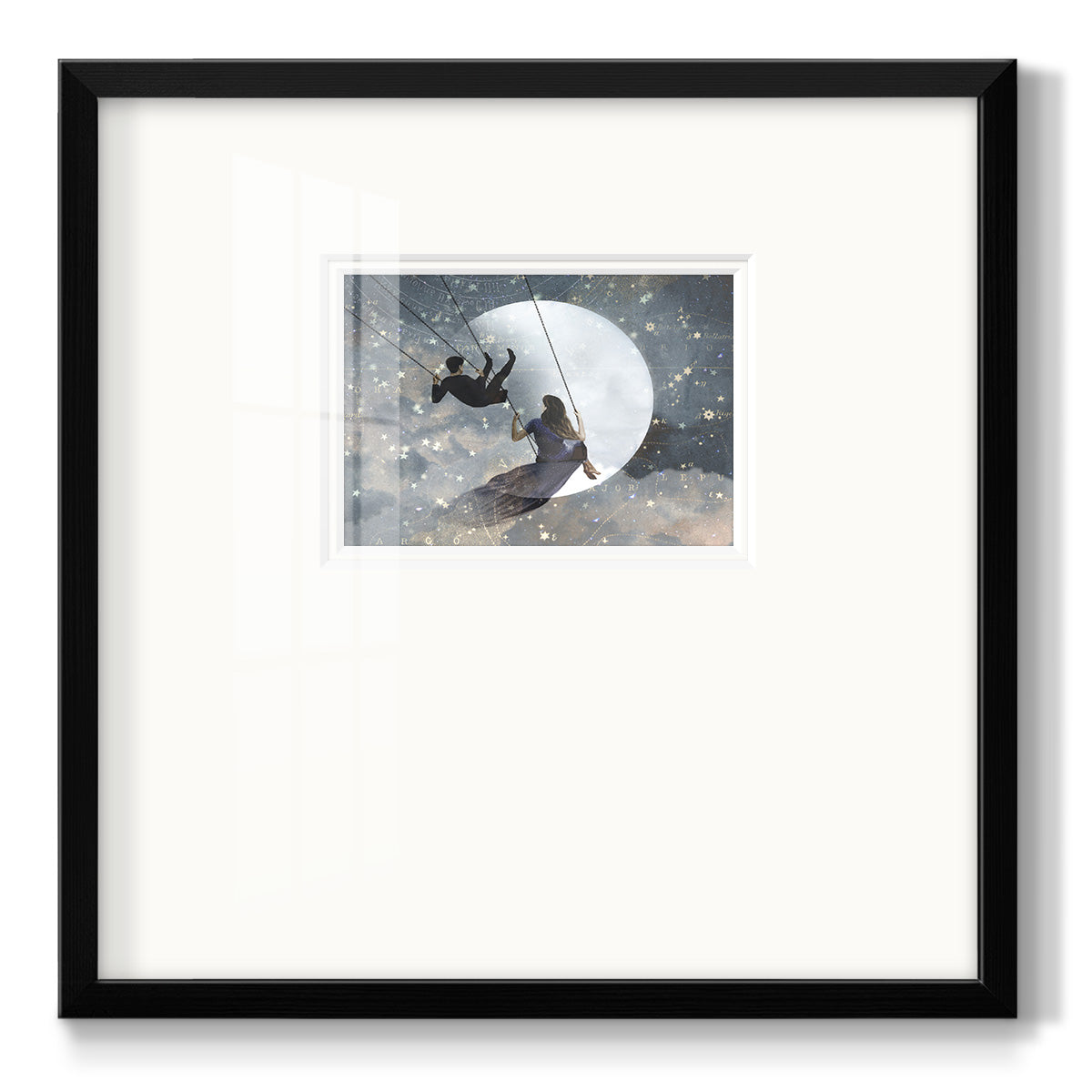 Celestial Love II - Double Matboard Framed Print
