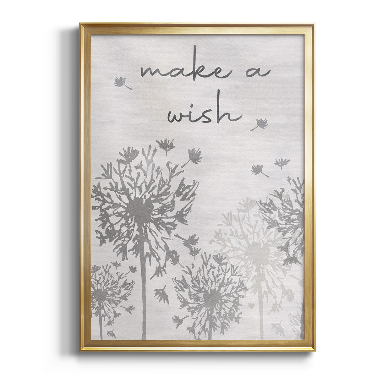 Make A Wish - Modern Framed Canvas Print