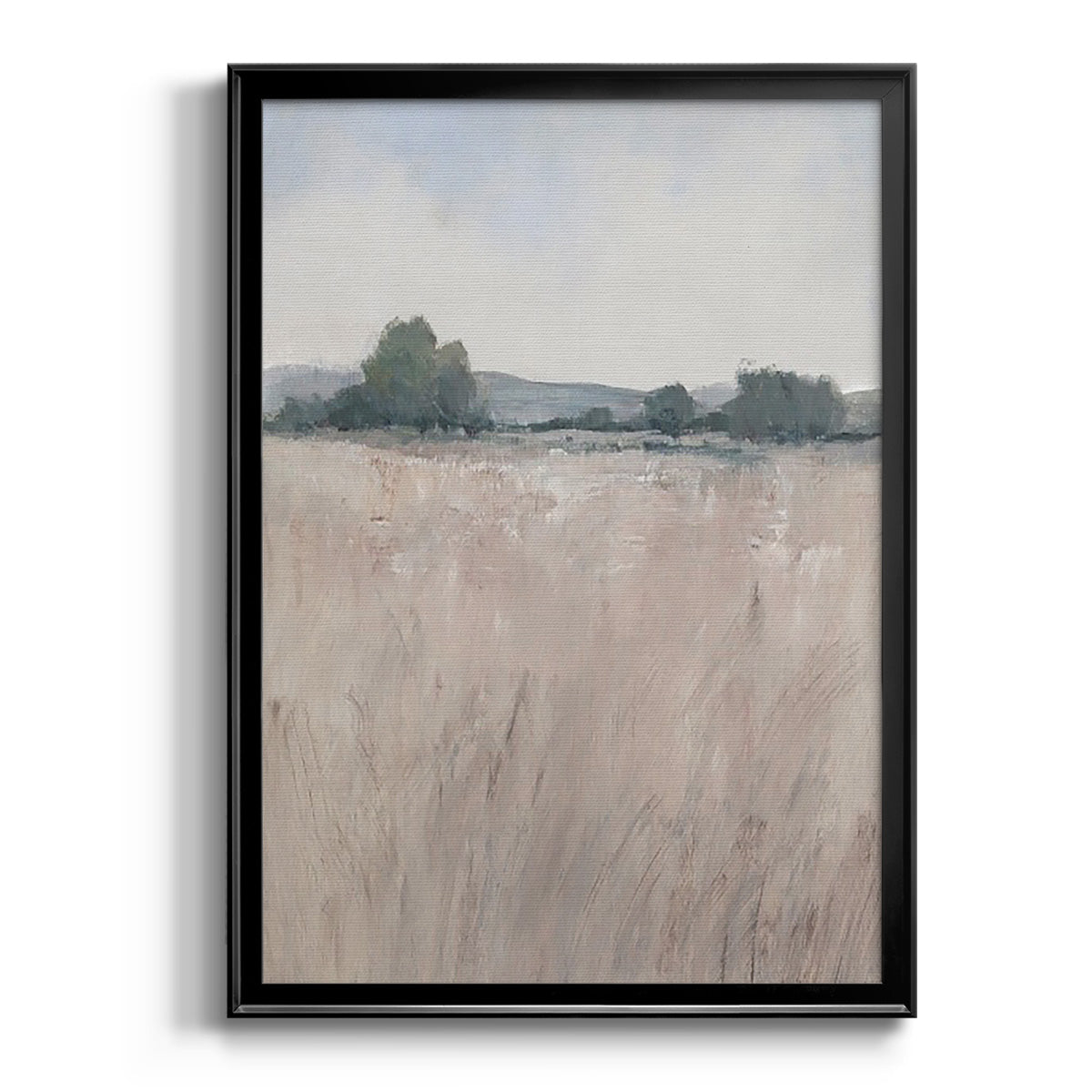 Place & Time II - Modern Framed Canvas Print