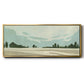 Farmland Study III - Floater Framed Canvas Print