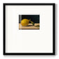 Lonely Lemon Premium Framed Print Double Matboard