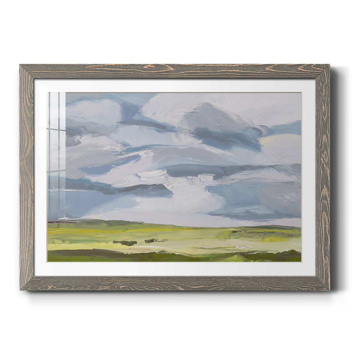 Lightbreak - Barnwood Framed Art Print