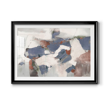 Coral Abstract - Modern Framed Art Print