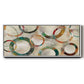 Rings Galore - Floater Framed Canvas Print