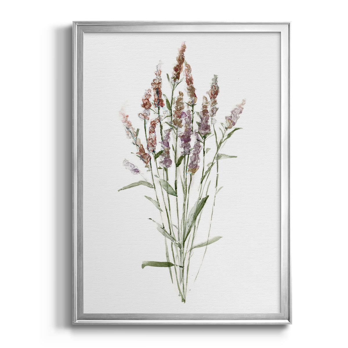 Dainty Botanical III - Modern Framed Canvas Print
