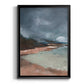 Sea Glass Storm II - Modern Framed Canvas Print