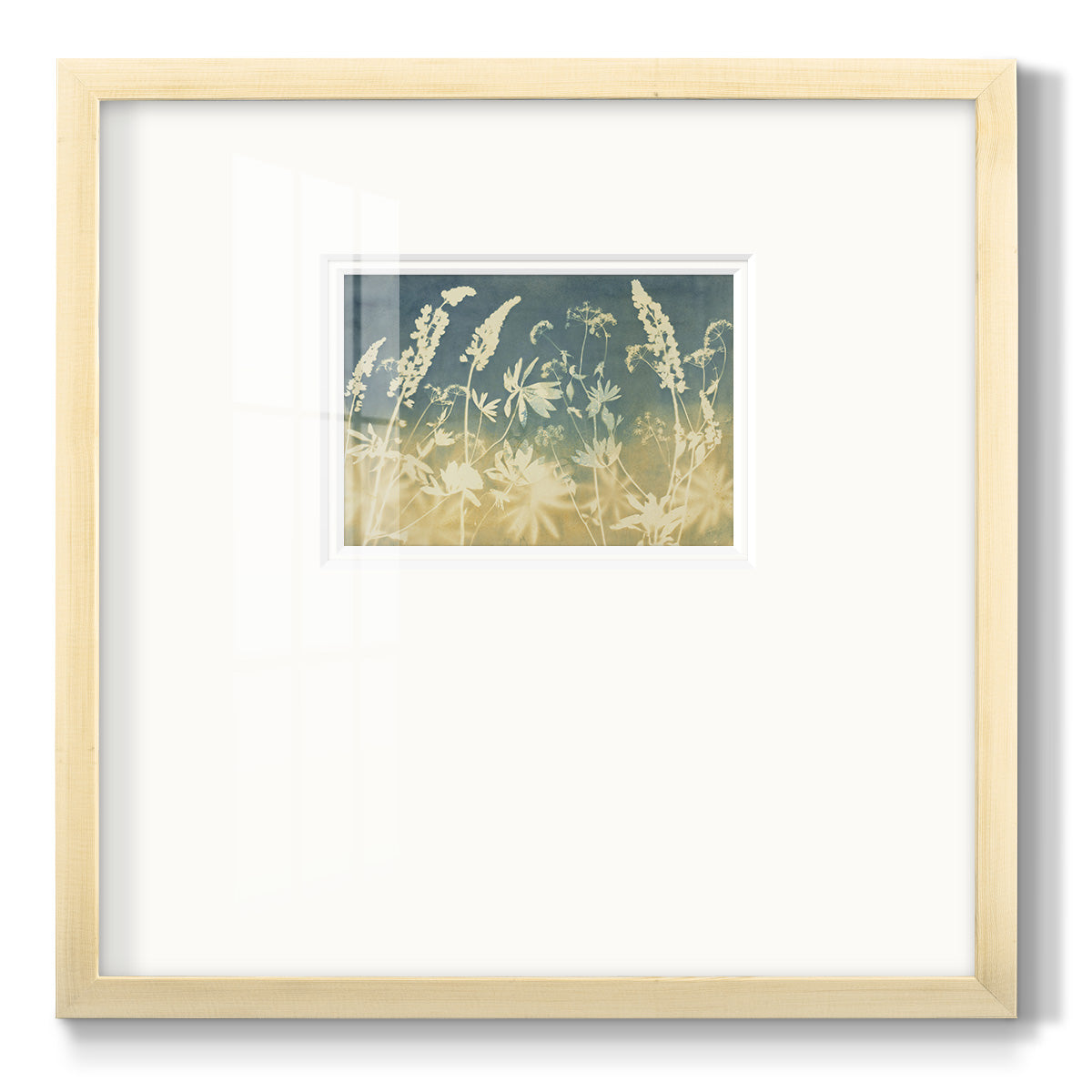 Solstice Lupine - Double Matboard Framed Print