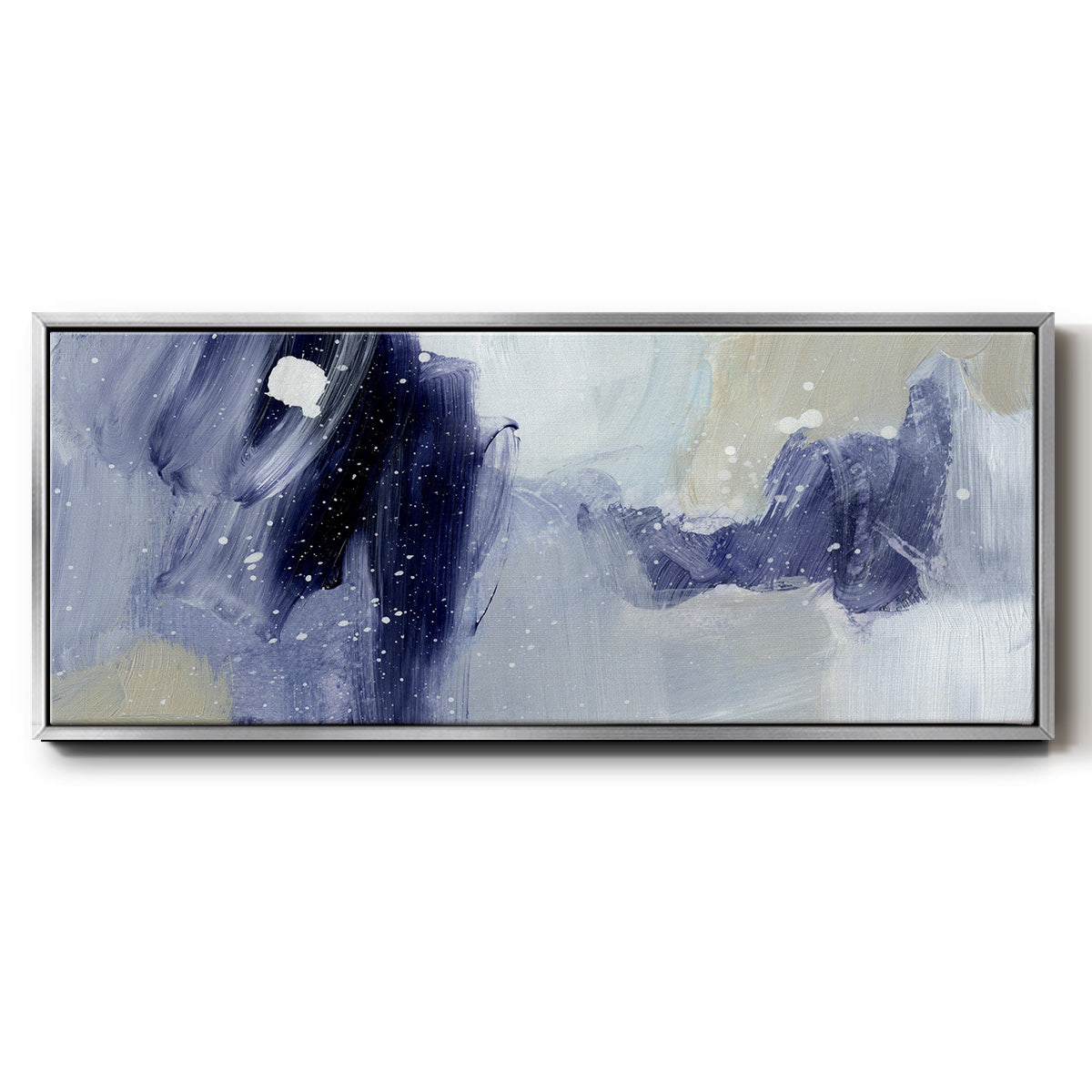 Sky Break I - Floater Framed Canvas Print
