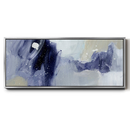 Sky Break I - Floater Framed Canvas Print