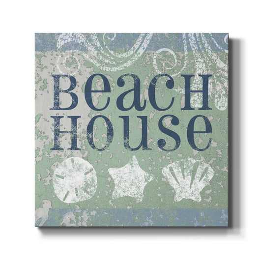 Beach Sign I - Canvas Art Print