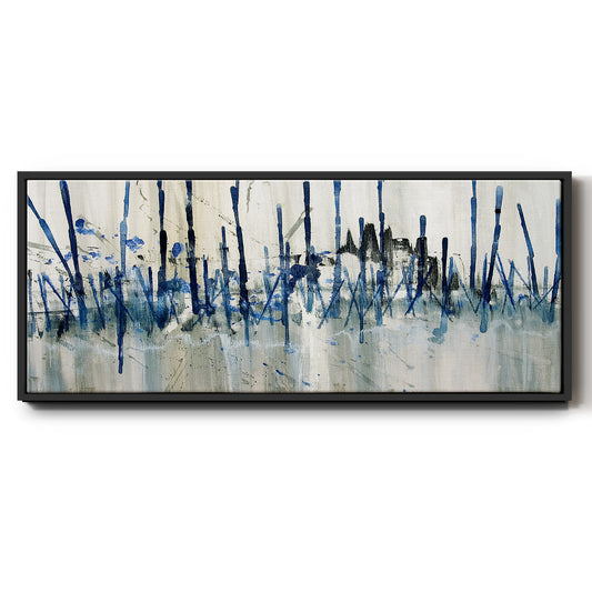 Marshes Edge - Floater Framed Canvas Print