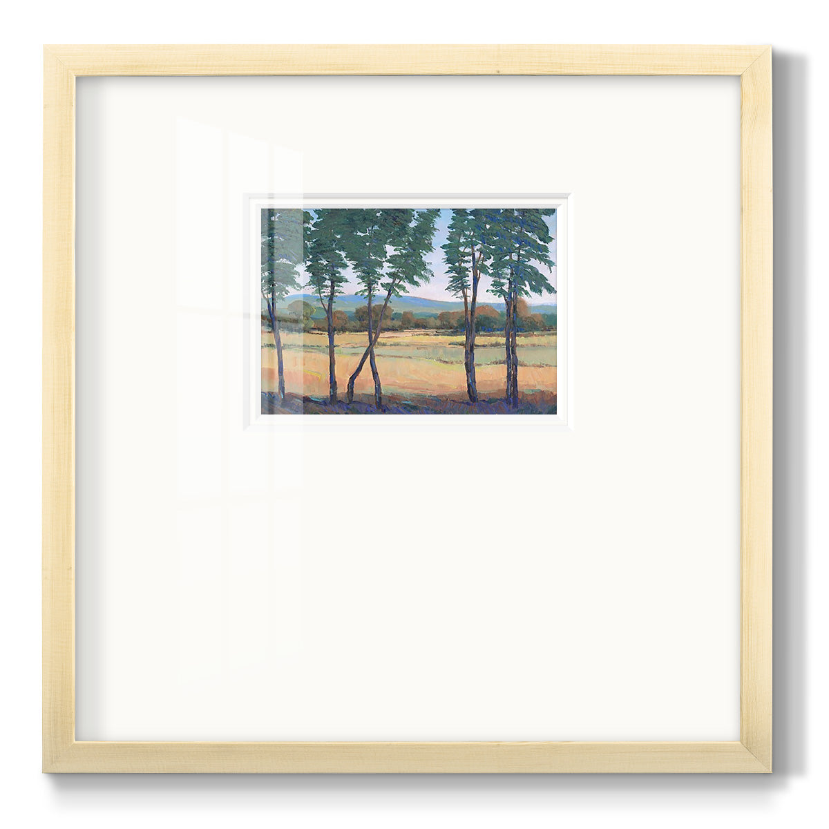 Still Morning I - Double Matboard Framed Print