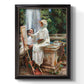 The Fountain Villa Torlonia, Frascati, Italy - Ornate Framed Canvas Print