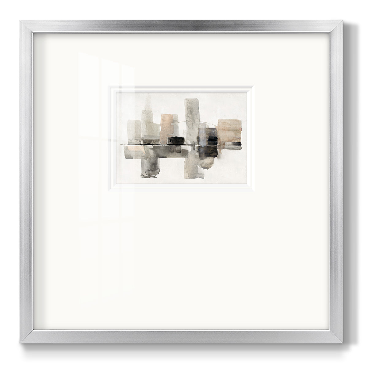 Urban Oasis I Premium Framed Print Double Matboard