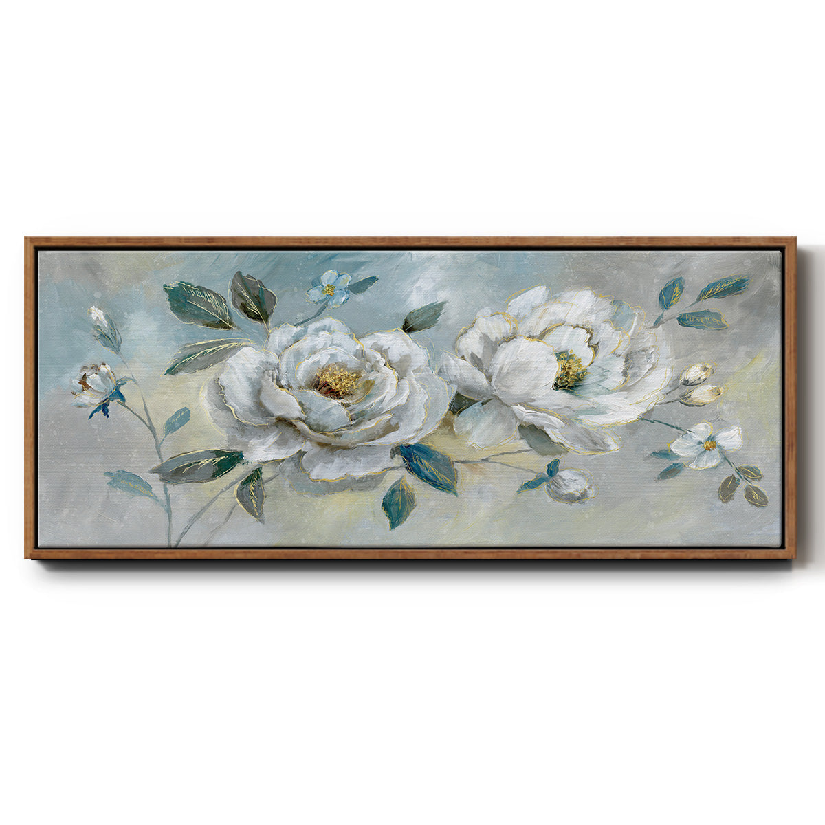 Darling Duo - Floater Framed Canvas Print