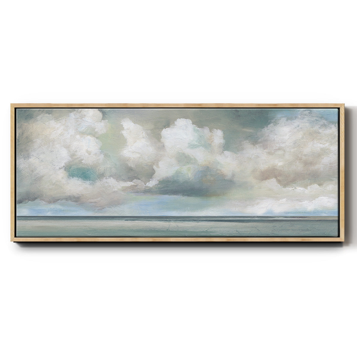 Cloudscape Vista I - Floater Framed Canvas Print