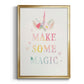 Sweet Unicorn IV - Modern Framed Canvas Print