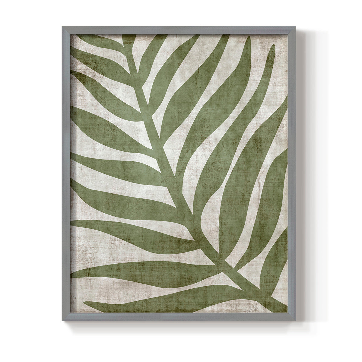 Island Greenery I - Restickable Framed Art Print