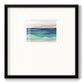 Shifting Seas Premium Framed Print Double Matboard