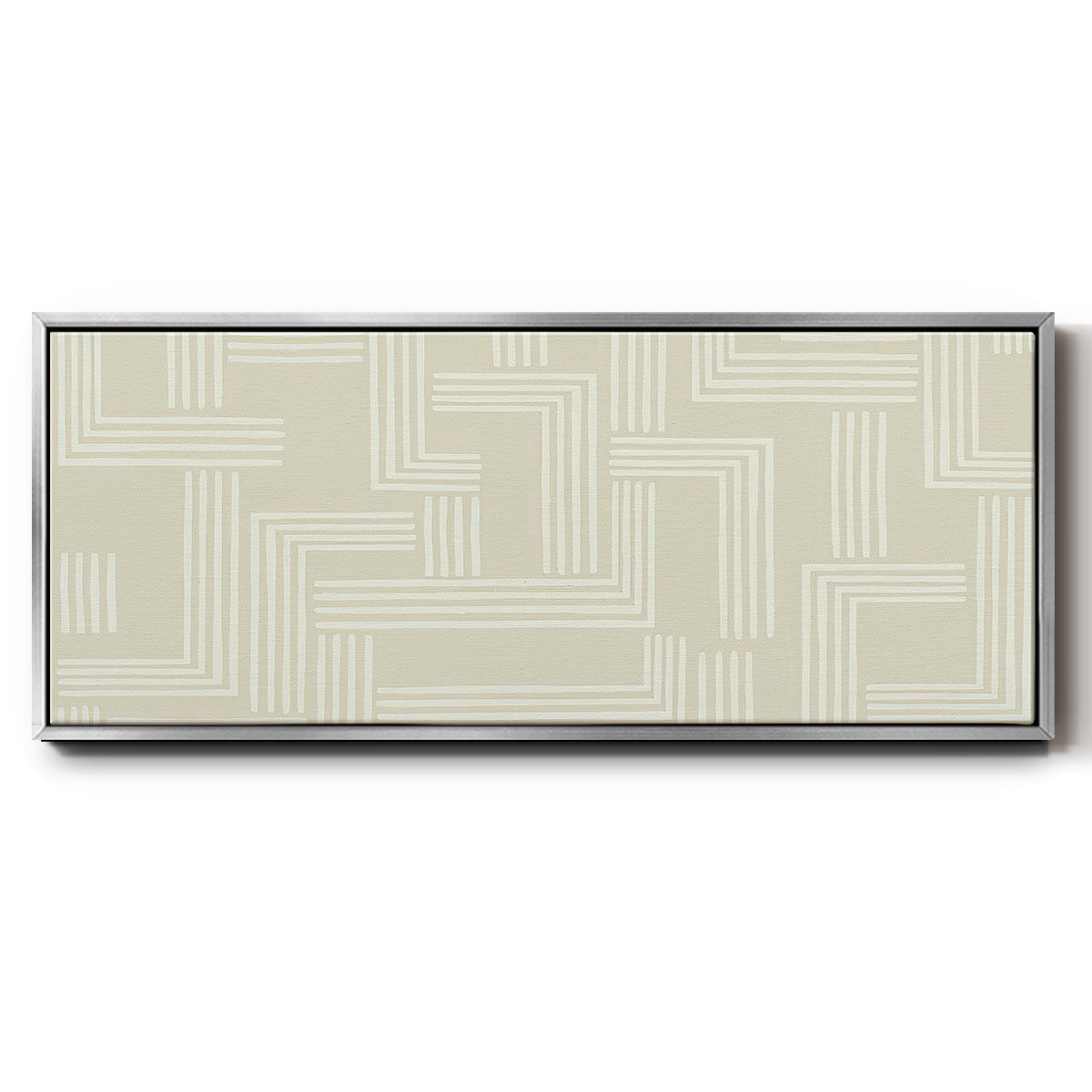 Roll Crossing III - Floater Framed Canvas Print