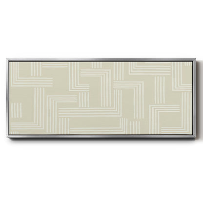 Roll Crossing III - Floater Framed Canvas Print